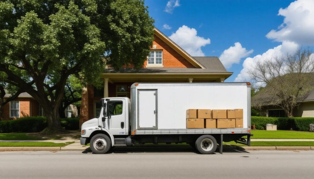 New Braunfels moving truck for local moves
