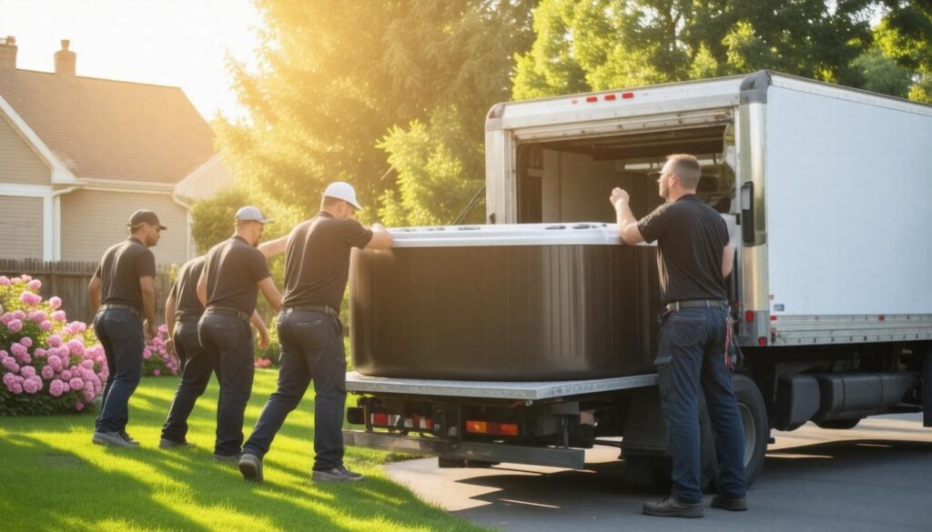 spa movers near me