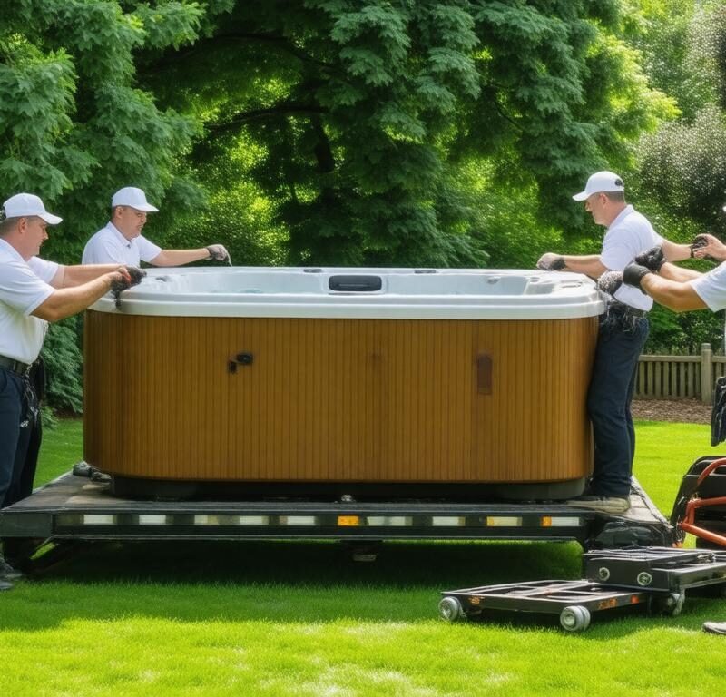 spa movers near me